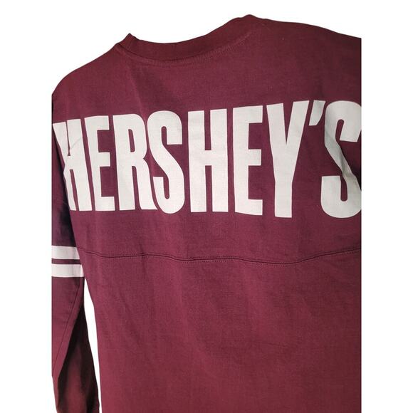 Hersheys Women Shirt Long Sleeve RARE sz L - Picture 3 of 4
